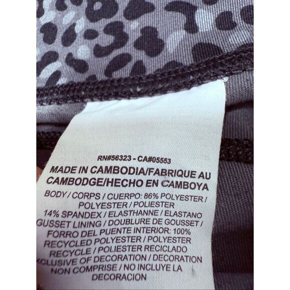 Nike Women’s Dri-FIT Leopard Print Yoga Athletic Leggings Drawstring Pocket SzXL - Picture 12 of 16